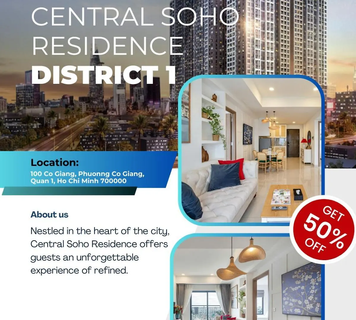 Central Soho Residence - District 1 contacts